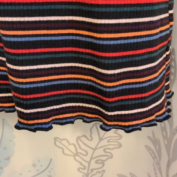 2 for $20 Wild Fable Striped Long-Sleeve Stretch Dress Sz M - Picture 3 of 7
